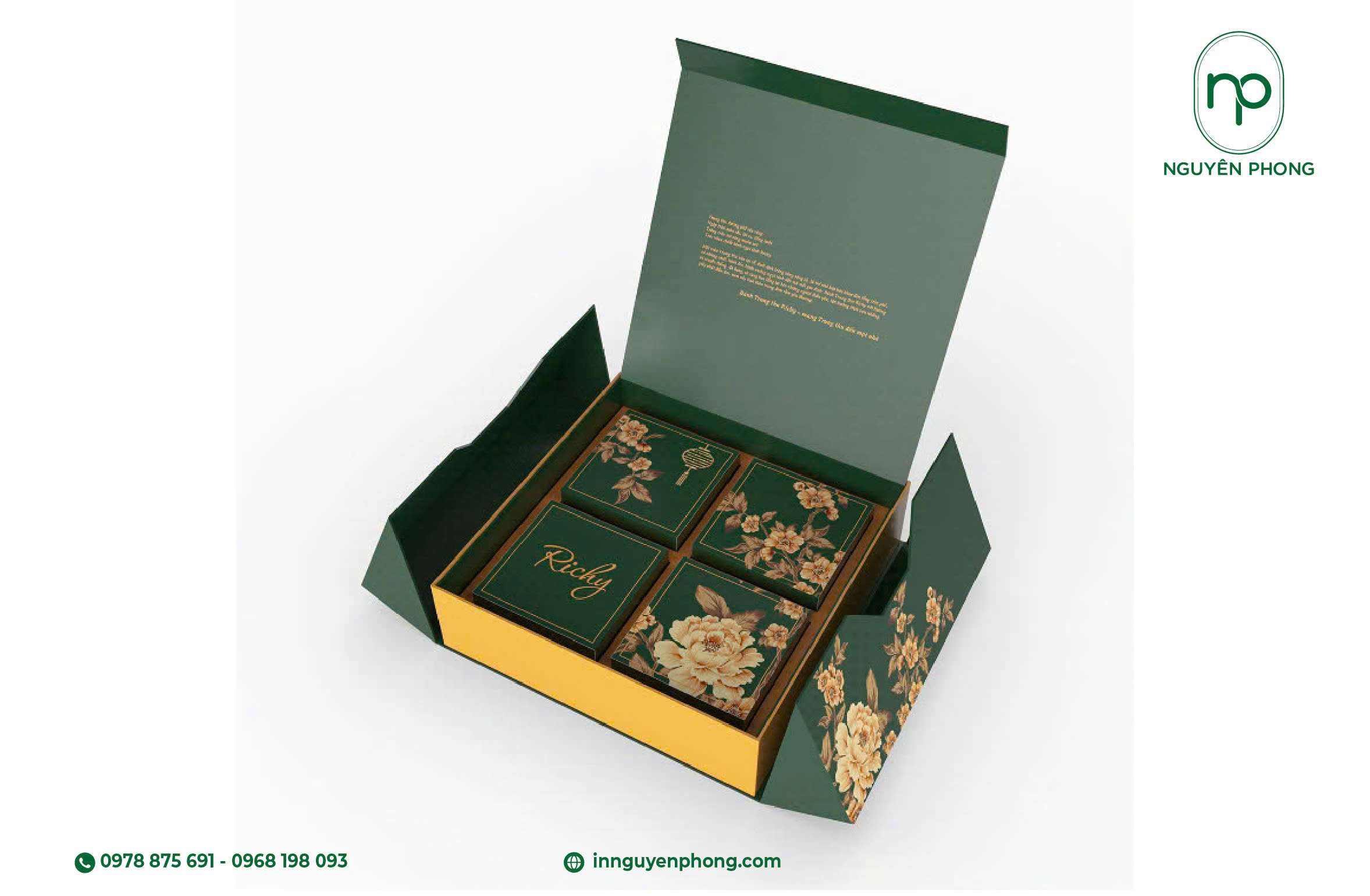 Thiết kế hộp bánh trung thu đậm chất nghệ thuật